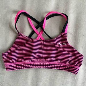 Pink Sports Bra